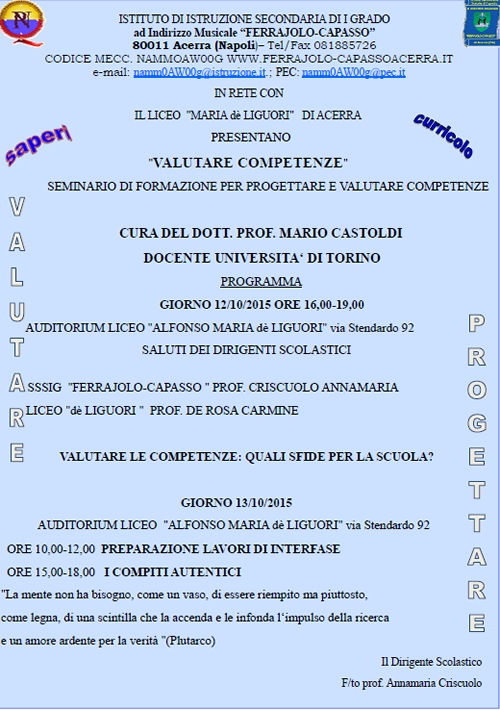Valutare Competenze